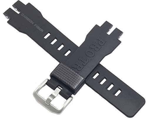 ایگرد | قیمت و خرید Casio Uhrenarmband Carbon Fiber Schwarz/Grau PRW-6000  PRW-6000Y PRW-3000 10466811