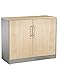Produktbild Akten-Sideboard Asisto mit Drehtüren, 2 Ordnerhöhen, H915xB1000xT435mm