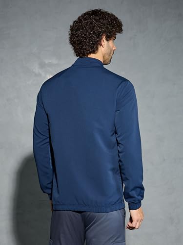 Image of TECHNOSPORT Men's Polyester Regular Lightweight Woven High Neck Sporty Jacket (PM-86)