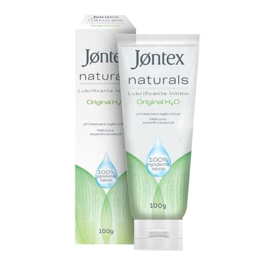 Jontex Naturals - Gel Lubrificante Íntimo natural - Original H2O - 100g c/Probióticos