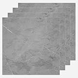 AKOLAFE 20 Sheet Thick Luxury Vinyl Flooring Grey...