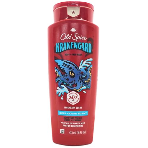 OLD SPICE (�I�[���h�X�p�C�X) BODY WASH KRAKENGARD 16oz/473ml �{�f�B�E�H�b�V�� �{�f�B�\�[�v �����Y ���� �N���[�P���K�[�h �y���K�A���i�z �yOSS�z (���{��\�L�̃��x���t��)