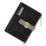 Fácil de llevar: Esta cartera pequeña mujer mide 12 x 9 x 2 cm, pesa 49 g. compacta y exquisita, fácil de llevar, ya sea que la pongas en la mano o en la bolsa. Se puede poner fácilmente en un bolsillo, mochila o mochila. Esto los convierte en una opción ideal para el senderismo diario y otras actividades. Todas las mujeres y niñas deberían tenerlo.