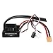 Keenso High Performance Model Car ESC, 120A Brushless ESC Electronic Speed Controller Accessory Fit for 1/8 RC Car (XT60)