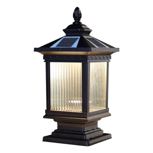 Lampe de jardin étanche extérieure et applique murale de villa pour poteau