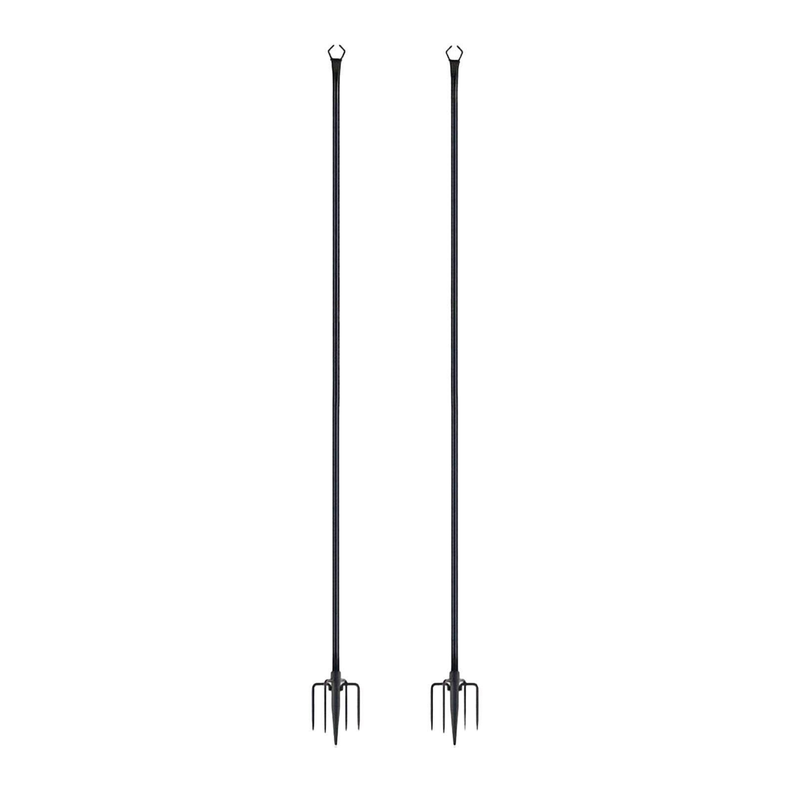 Club Bollywood®2X String Light Poles Deck Patio Wedding Sturdy Rustproof Backyard with Hook|Home & Garden|Lamps Lighting & Ceiling Fans|String Lights Fairy Lights-image-49