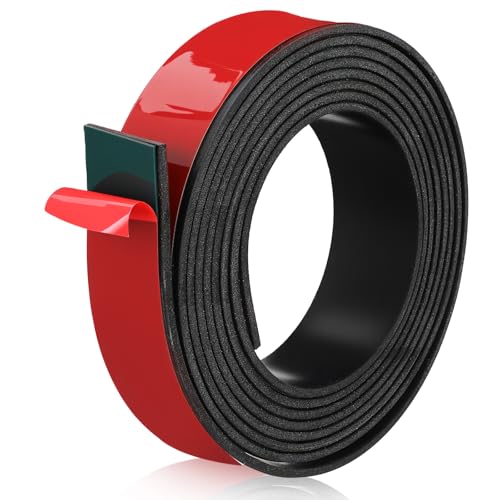 DOPENSPI Gummistreifen Selbstklebend 2m × 25mm × 2mm，Neopren Gummimatte Gummiplatte Gummi Klebeband Gummistreifen Vollgummi Gummiprofil für Gummidichtung DIY Bodenbeläge Schutz Stoßschutz Rutschfest