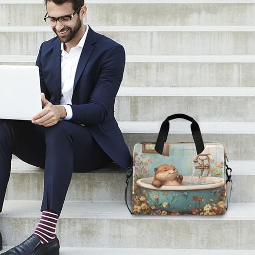 Funda para portátil 15.6 pulgadas con asa y correa miniatura 3
