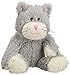 Produktbild Warmies® Wärmekissen/Stofftier"Katze grau" Hirse Lavendelfüllung 35cm 700g
