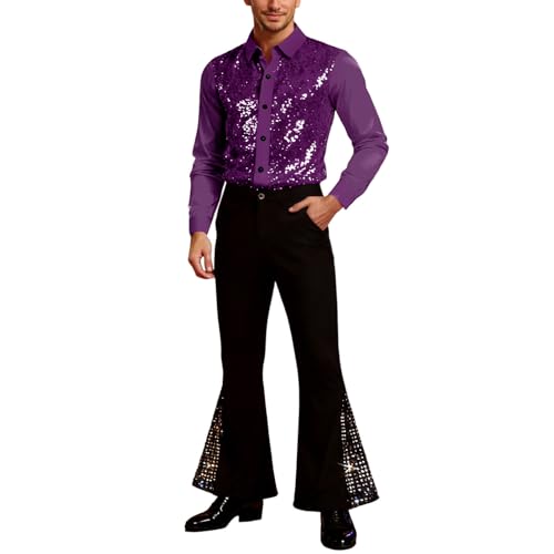 Costume d'Halloween pour homme et vêtement carnaval style disco