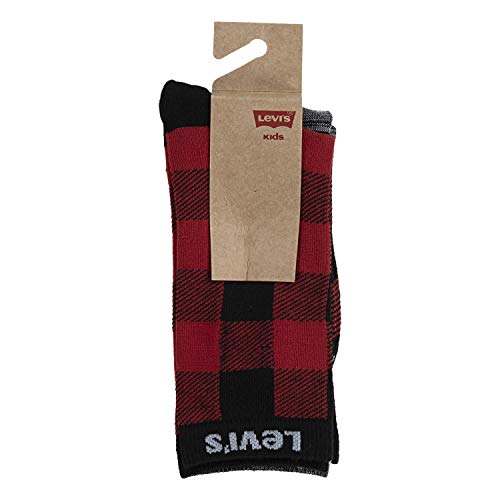 Levi's Kids' Regular Cut Crew Socks (3-pack)2