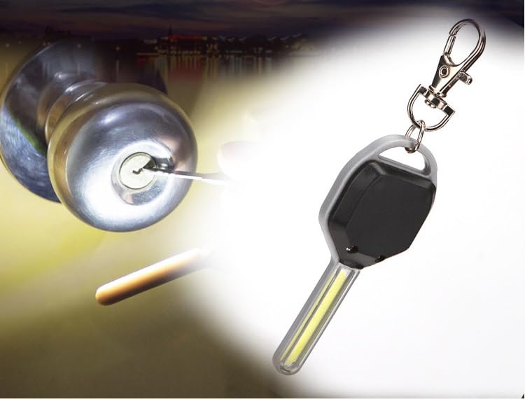 Amazon.co.jp: リタプロショップ® 鍵型ナイトキーライト LED シルバー