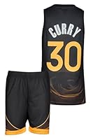 Amdrabola Basketball Kinder Trikot, Basketball Trainings Trikot, Schwarz Rose, Komm mit Shorts Basketballfans (128,Schwarz Rose)