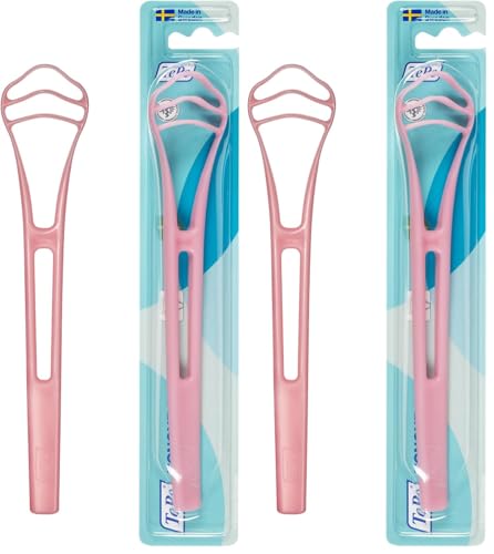 TePe Tongue Cleaner - Pulisci lingua eco-friendly (Confezione da 2)