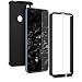 Produktbild kwmobile Hülle kompatibel mit Huawei Y9 Prime (2019) - komplette Abdeckung - inkl. Displayschutz - Case Metallic Schwarz