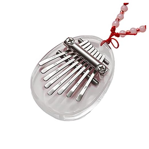 Mini Kalimba 8 Key Finger tummen Piano musikal Instrument Gift Multi-funktion hög kvalitet B