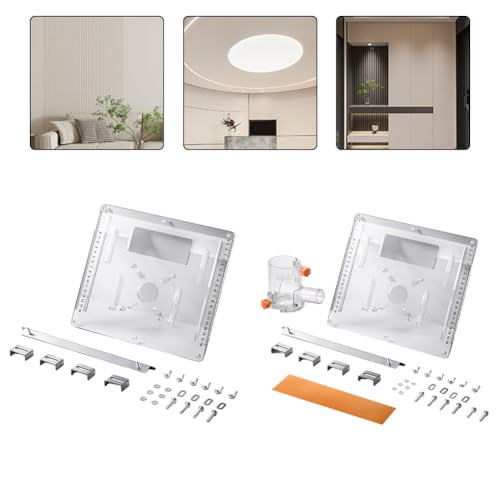 BlesConi Planche à rabat de précision pour projets de travail du bois, compatible avec les machines à découper, taille de 10,2 cm (B)