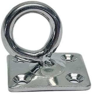 Marine Boat Stainless Steel T316 5/16 Square Swivel Pad Eye Rigging Lift Rope