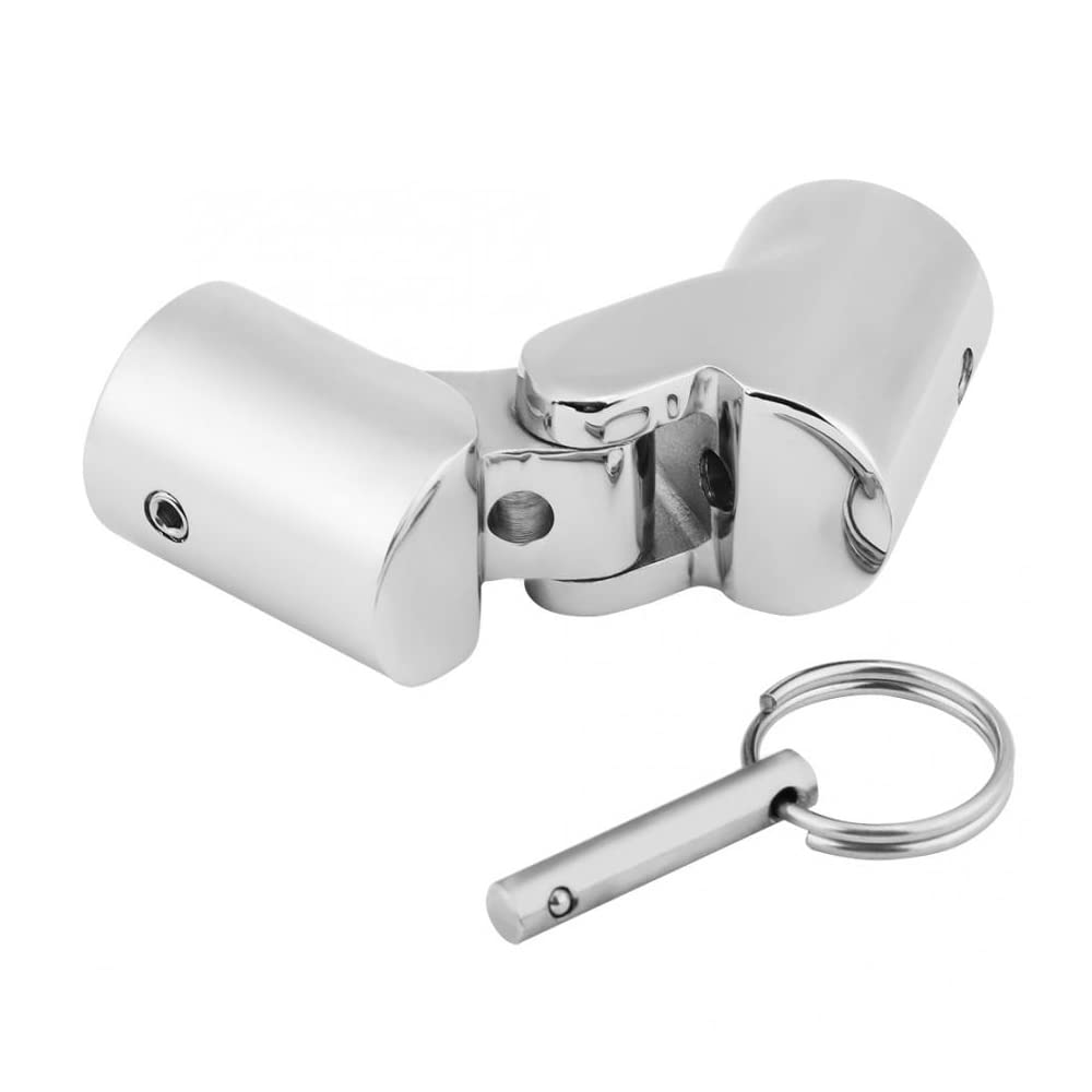 Connettore per tubi per barche, Marine 316 in acciaio inossidabile pieghevole girevole accoppiamento tubo connettore per tubi per barche montaggio hardware