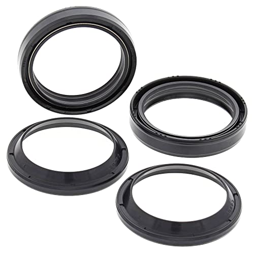 All Balls Racing 56-140 Fork and Dust Seal Kit Compatible with/Replacement for Kawasaki KX 125, KX 500, KX 250 1989