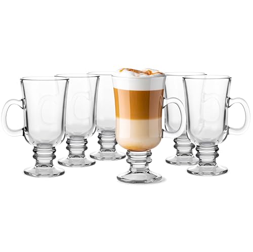 Glasmark KROSNO 1992 Vasos Conjunto De 6 Piezas 200 ml Café Irlandés Apto Para Lavavajillas Duradero Agua Jugos Bebidas