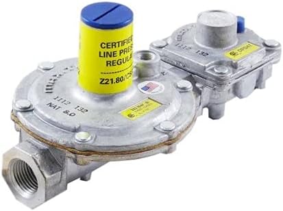 Generic Maxitrol 5 Psi - 325-5L48 34inch x 34inch - Aluminum (325L - Series) Line Pressure Regulators Suitable for Natural, Mixed Gases, liquefied Petroleum Gases, and LP Gas-air mixtures