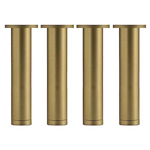 Patas ajustables de aleación de aluminio para muebles, para mesas, sillas, escritorios, armarios y sofás, patas de soporte de repuesto, 100 mm