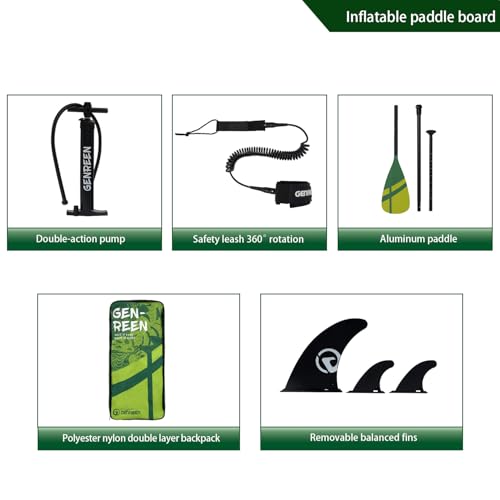 Image of Paddle Board Stand up Paddle Board (Extra Large 11'*33 /34 inch) Newly Improved 2 Side Layers 450LBS Quality Inspectionx5 paddleboards Fishing Family Pet Friendly