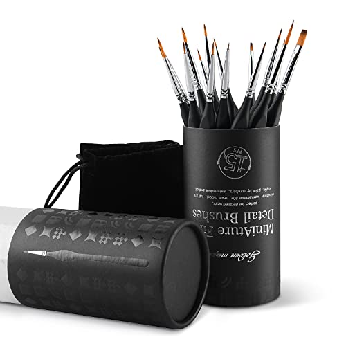 Golden Maple Miniature Paint Brushes thumb #3