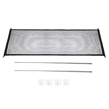 InLeague Safety Gate Pet Dog Puppy Mesh Fencing Portable Guards Indoor 110x72cm (64031684IL)