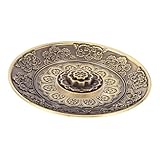 ABOOFAN Plato De Incienso De Soporte para Varillas y Conos Bandeja para Aromaterapia Decoración para Yoga y SPA Plato Multifuncional para Joyas y Ofertas