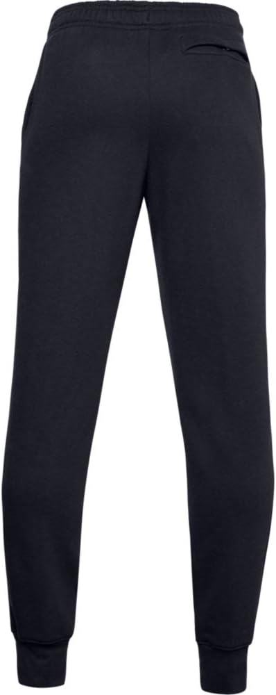 Under Armour Boys Rival Fleece Joggers , Black (001)/Onyx White , Youth Small - Image 3