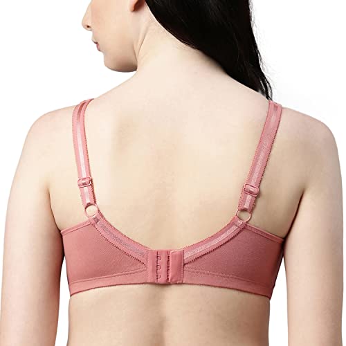 Image of Enamor Full Support Super Lift Women's Cotton Everyday Minimizer Bra - Non Padded, Wirefree, Full Coverage - A112 (Available in Plus Sizes)