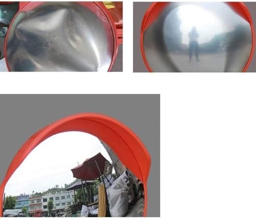 Espejo retrovisor gran angular de 60cm para garajes subterráneos y exteriores 4