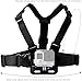 ACUVAR Chest Mount Strap Harness Chesty Body Mount Compatible with GoPro Hero 12, 11, 10, 9, 8, 7, 6, 5, 4, Session, 3+, 3, 2, 1, Max, Hero (2018), AKASO, DJI Osmo Action Cameras Microfiber Cloth