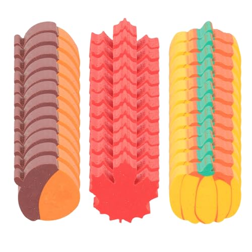 Gommes d'automne mini avec trou pour récompenses scolaires