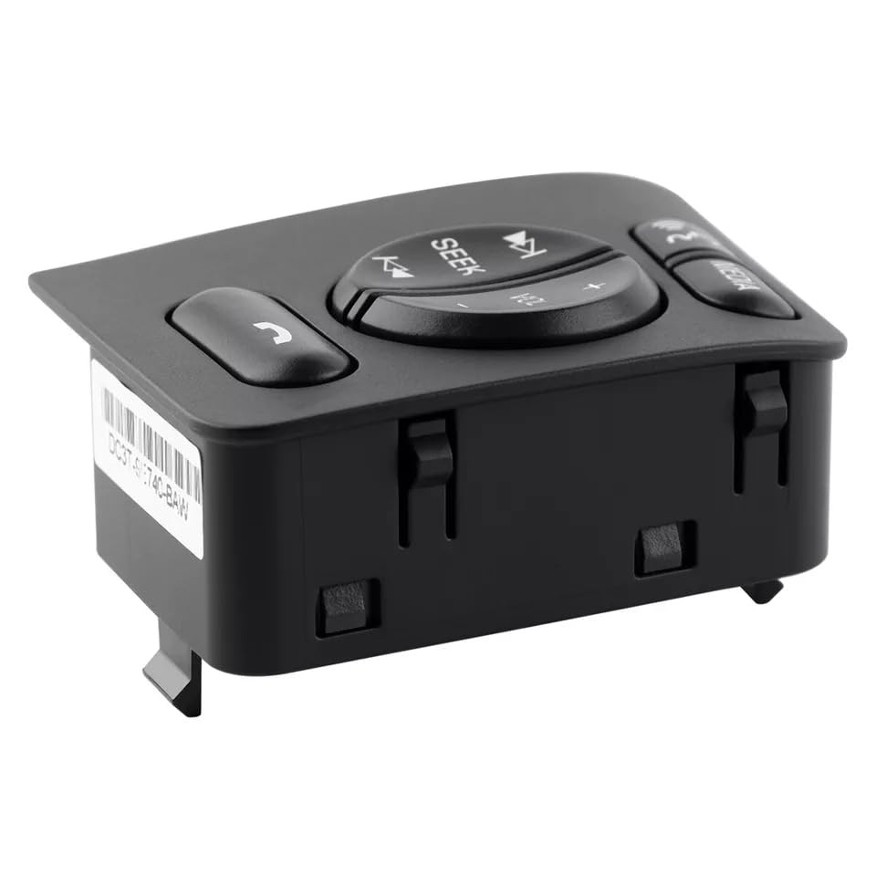 Steering Wheel Media Switch Radio Button Fit for Ford F250 F350 2008-2016 Super Duty