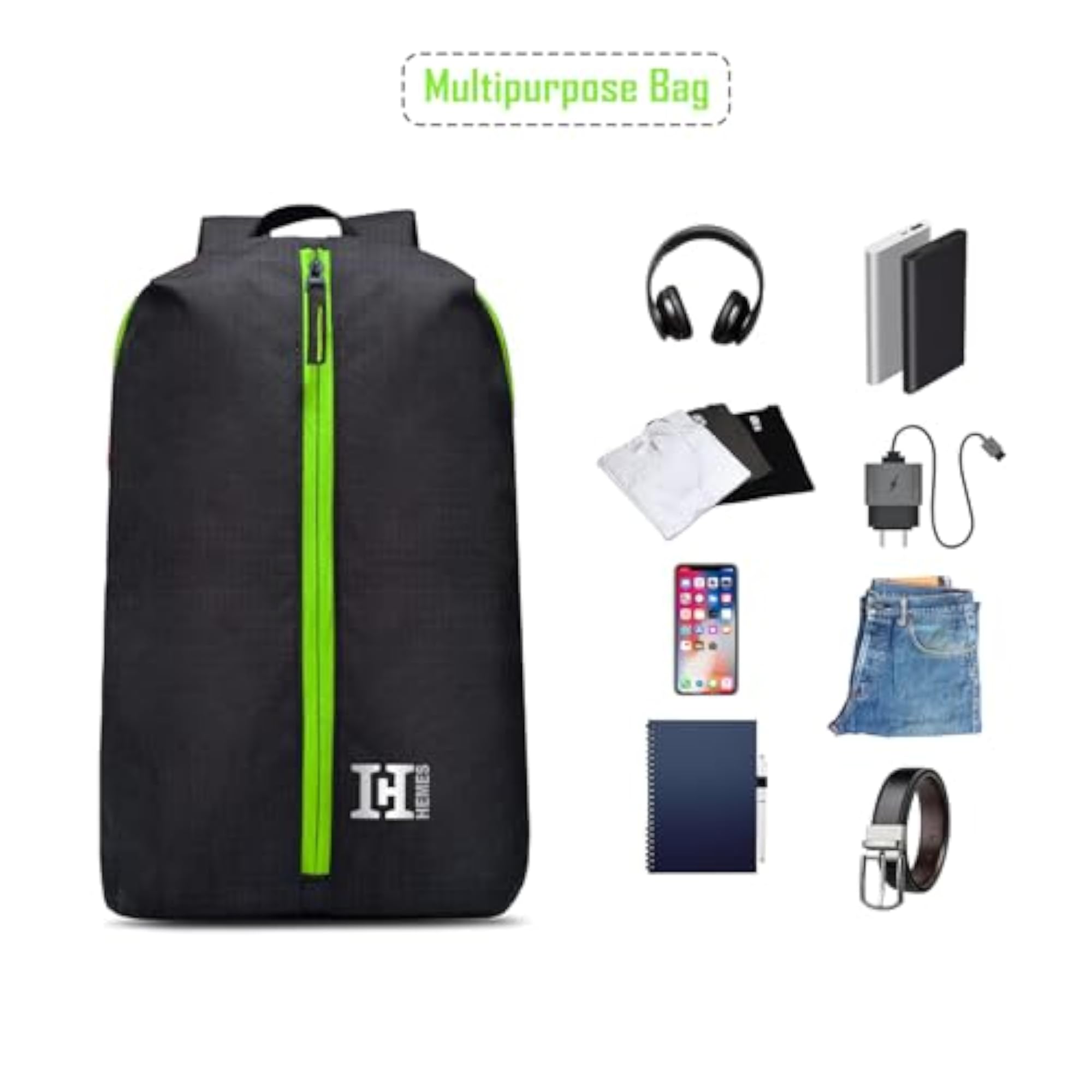 Mini Backpack with Front Zipper Pocket for Daily Use