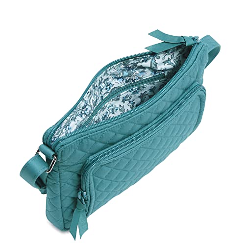 Image of Vera Bradley Women's Cotton Little Hipster Crossbody Purse with RFID Protection