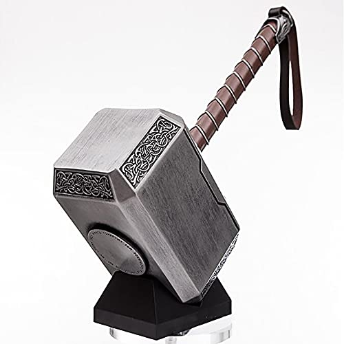 MINDONG Thor Mjolnir Hammer Coleccionable 1: 1 Réplica Resina Thor Martillo con Arma de Cosplay...