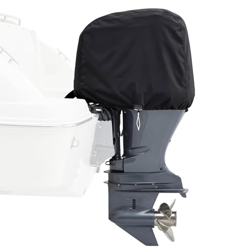 Outboard Motor Cover - Boat Motor Cover 20-40 HP, Boat Engine Covers for Motor Black by K-Musculo - Used condition - CA$23.42
