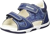 Revestimiento: Sintético Geox B Sandal Tapuz Boy B, Primeros Pasos para Bebé Niño, Multicolor (Lt Navy/Navy), 22 EU