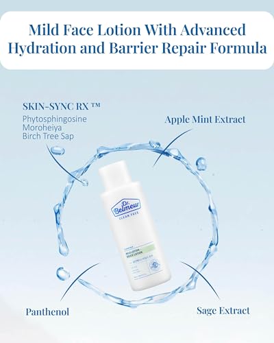 Clean-Face-MIld-Lotion-49fl-oz-Refreshing-Moisturizer-for-Hydration-Non-Greasy-Korean-Skin-Care-by-LG-Beauty-Panthenol-Mint-Sage-Phytosphingosine