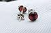 Red Garnet Studs Earrings 925 Sterling Silver 6 MM Round Minimalist Tiny Cute Small Earrings for Women & Girls Gift for Love Natural Gemstone Handmade Jewelry