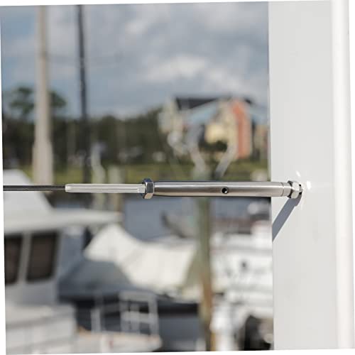 Conector de cable de acero para renovar balcones y plataformas de madera 4
