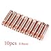 Tool Part for Welding Contact Tip Contact Tips Length 25mm MB15AK Consumables for Style Torches 0.6-1.2mm Practical - (Caliber: 1.0mm)