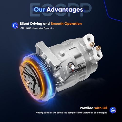 Image of ECCPP Air Conditioning Compressor 2003-2008 for Infiniti FX35 3.5L 2003-2006 for Infiniti G35 3.5L A /C Compressor