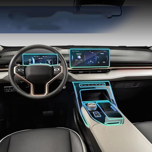Film console centrale Haval H6 évitez les rayures sur le TPU transparent