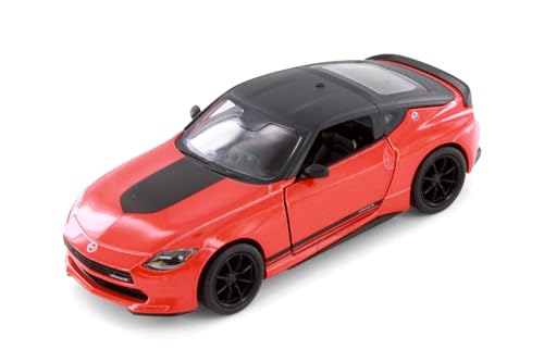 2023 Fairlady Z Customized Edition, Coche Deportivo Naranja 1:36 miniatura 2