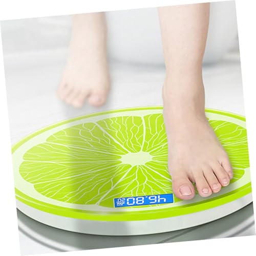 Báscula digital de peso corporal 28x28cm para adultos miniatura 4